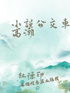 小说公交车被上高潮
