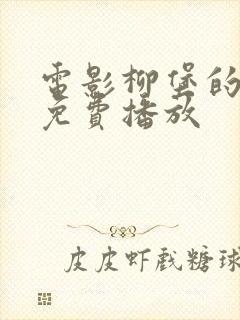 电影柳堡的故事免费播放