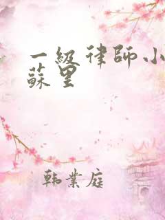 一级律师小说木苏里