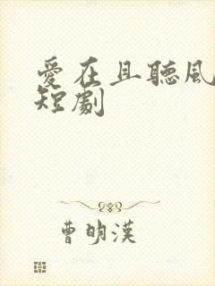 爱在且听风吟时短剧
