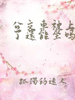 公交车被上高潮了还能坐吗视频