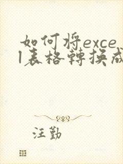 如何将excel表格转换成pdf文件