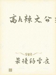 高h辣文公交车