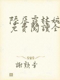 陆辰霆林婉小说免费阅读全文