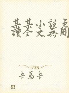 某某小说免费阅读全文无删减版