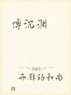 傅沉渊