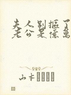 夫人别抠了,你老公是亿万总裁免费阅