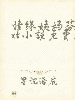 情缘姨妈芬姨txt小说免费阅读