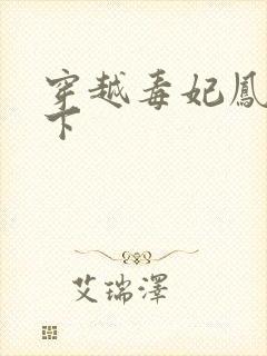 穿越毒妃凤逆天下