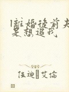 l离婚后前夫总是想追我