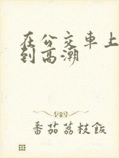 在公交车上被插到高潮