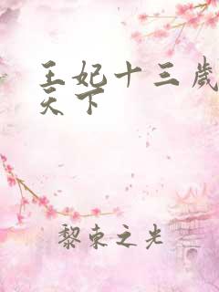 王妃十三岁凤临天下