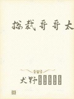 总裁哥哥太邪恶