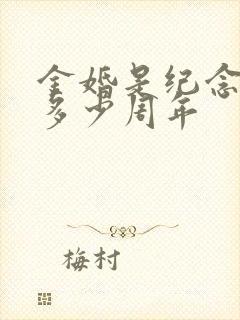 金婚是纪念结婚多少周年