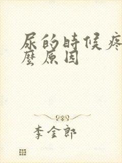 尿的时候疼是什么原因