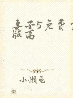 妻子5免费完整版高