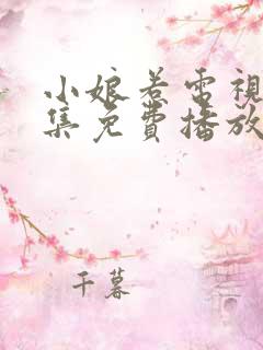 小娘惹电视剧全集免费播放