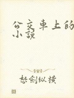 公交车上的情欲小说