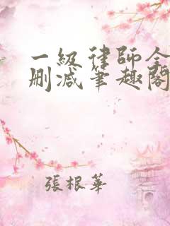 一级律师全文无删减笔趣阁