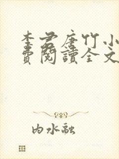 李君唐竹小说免费阅读全文无弹窗