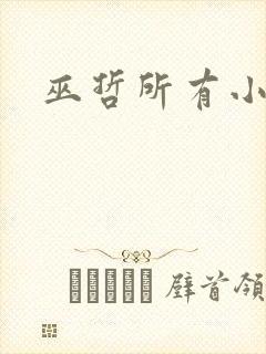巫哲所有小说
