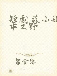 短剧 苏小姐又乖又野