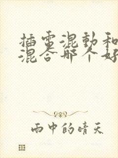 插电混动和油电混合哪个好