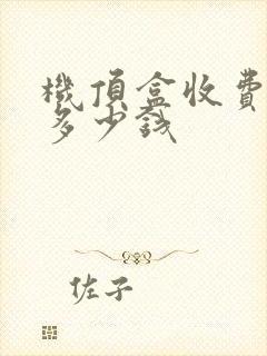 机顶盒收费一年多少钱