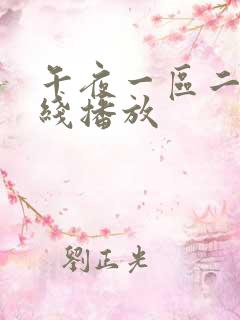 午夜一区二区在线播放
