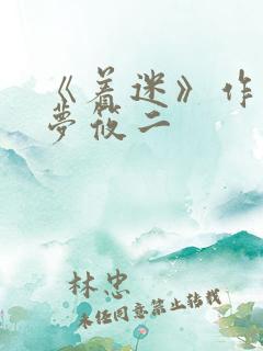 《着迷》作者:梦筱二