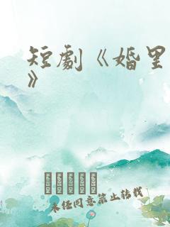 短剧《婚里婚外》
