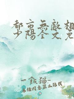 都市无敌相师陈少阳全文免费阅读