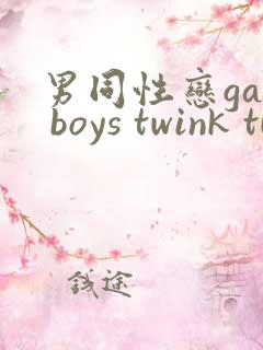 男同性恋gay boys twink tube