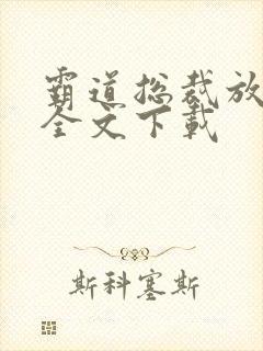 霸道总裁放肆爱全文下载