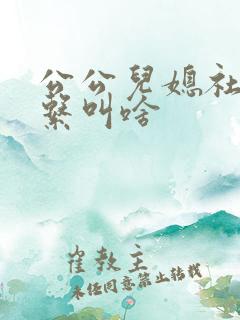 公公儿媳社会关系叫啥