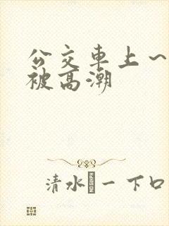 公交车上～嗯啊被高潮