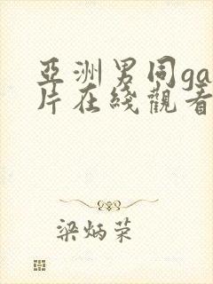 亚洲男同gay片在线观看