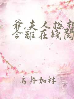 爷,夫人总想要合离在线阅读阅读全文