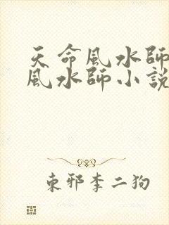 天命风水师少年风水师小说全文免费阅读