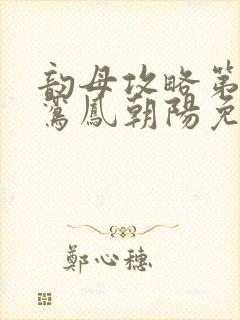 韵母攻略第二部鸾凤朝阳免费阅读