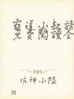 霸道小叔请轻撩免费阅读全文