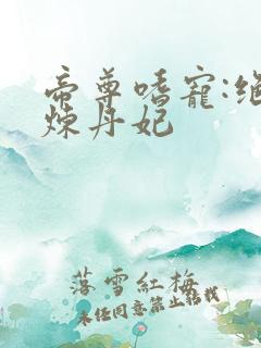 帝尊嗜宠:绝色炼丹妃