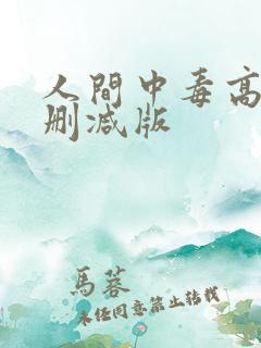 人间中毒高清无删减版