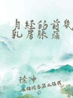 月经的前几天会乳房胀痛