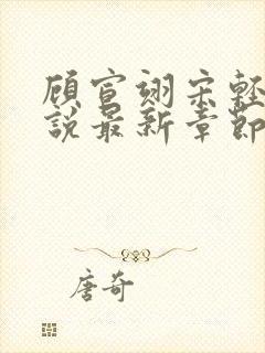 顾宣翊宋轻棠小说最新章节免费阅读