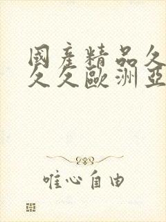 国产精品久久久久久欧洲亚洲精品