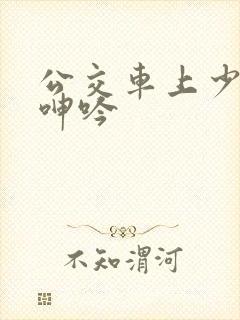 公交车上少妇的呻吟
