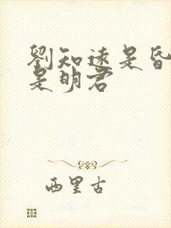 刘知远是昏君还是明君