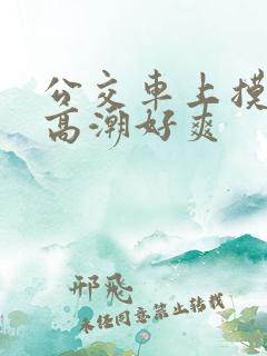 公交车上摸到我高潮好爽