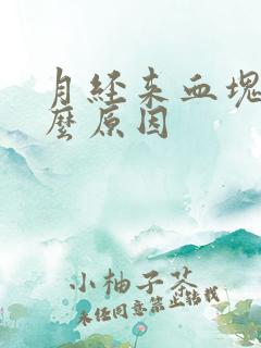 月经来血块是什么原因